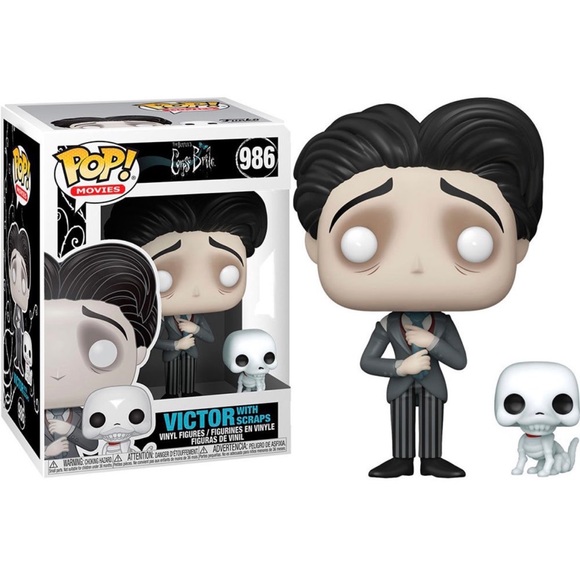 Victor With Scraps Corpse Bride Funko Pop 🖤 - Picture 4 of 16